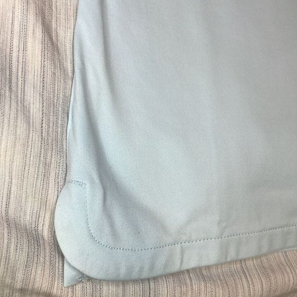 ALL IN MOTION girl’s pale blue athletic button polo style shirt - Picture 4 of 5